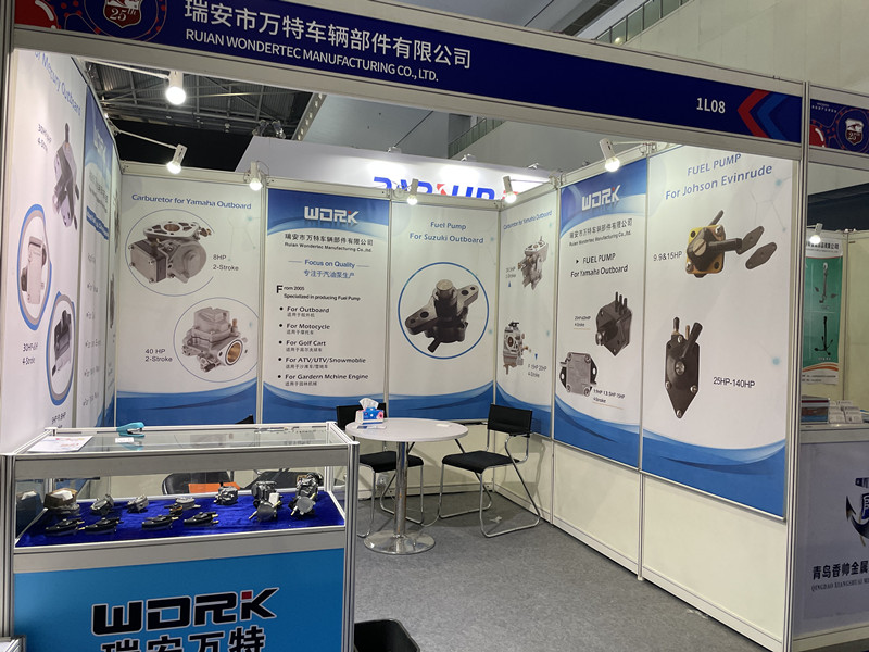 Wondertec Outboard fuel pump in  the 25th Shanghai International Boat show